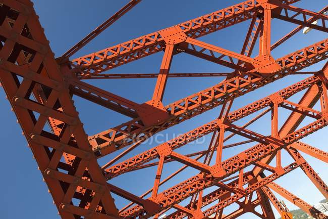 Бродвейский мост; Портленд — стоковое фото