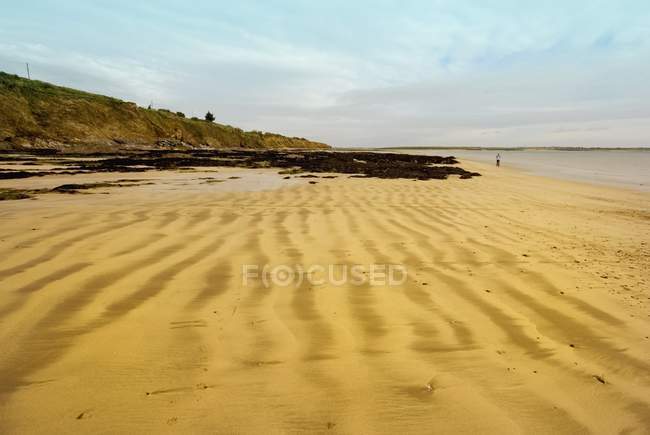 Sand Ripples On Beach — Stock Photo