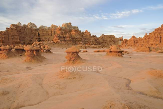 Eroded Rock Cliffs — Stock Photo
