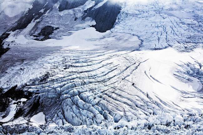 Glacier franz josef — Photo de stock