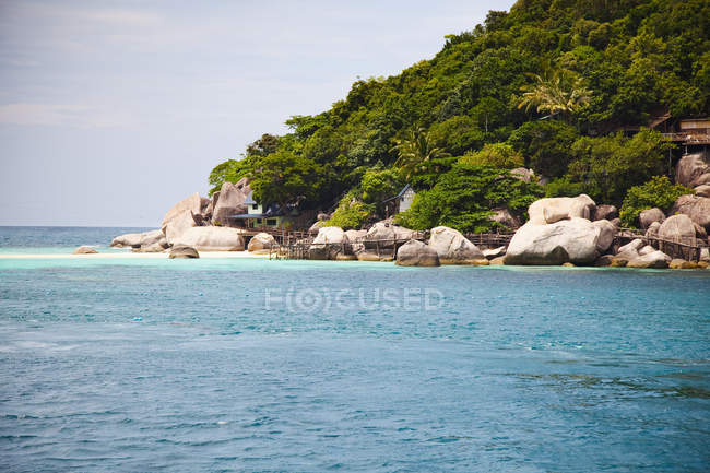 A lo largo de la costa, Tailandia - foto de stock