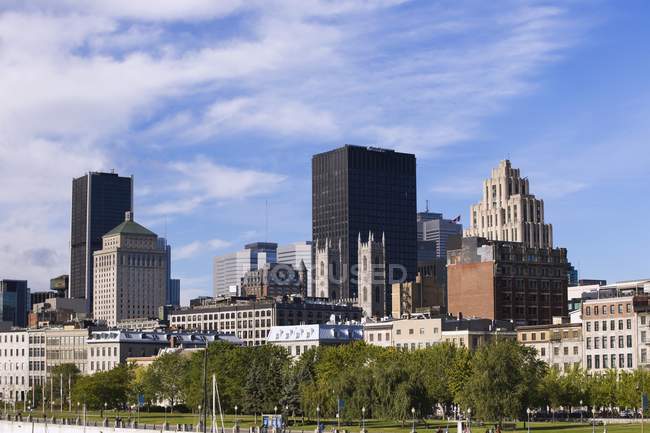 Skyline And Old Port — Stock Photo