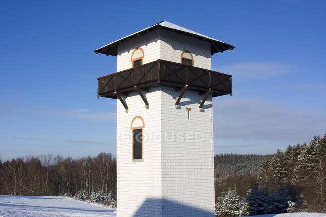 Réplique romaine Watchtower — Photo de stock