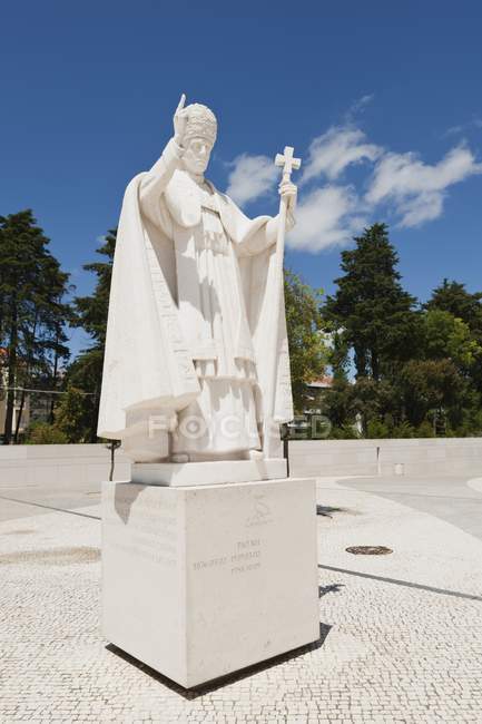 Pio XII al Santuario di Fatima — Foto stock