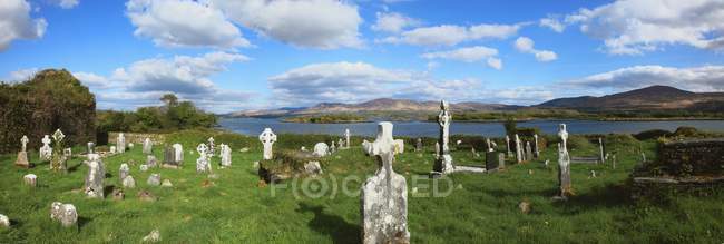 Старое кладбище в Ирландии — стоковое фото