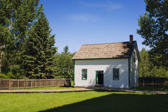 Casa Pionera en Alberta - foto de stock