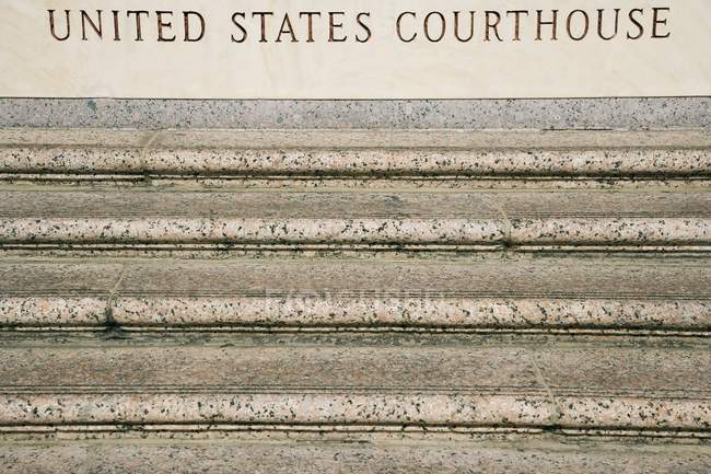 Tribunale degli Stati Uniti — Foto stock