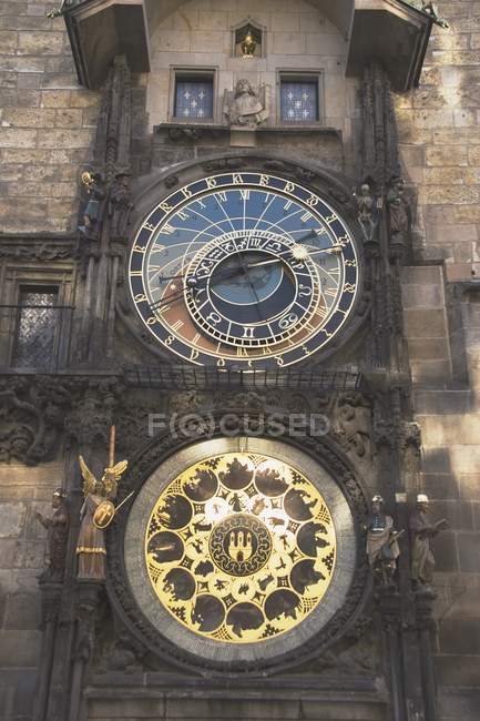 Prague Astronomical Clock — Stock Photo