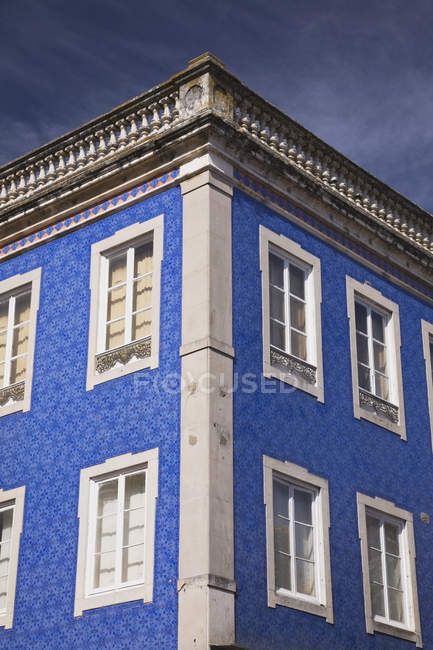 Building With Ceramic Tiles — Stock Photo