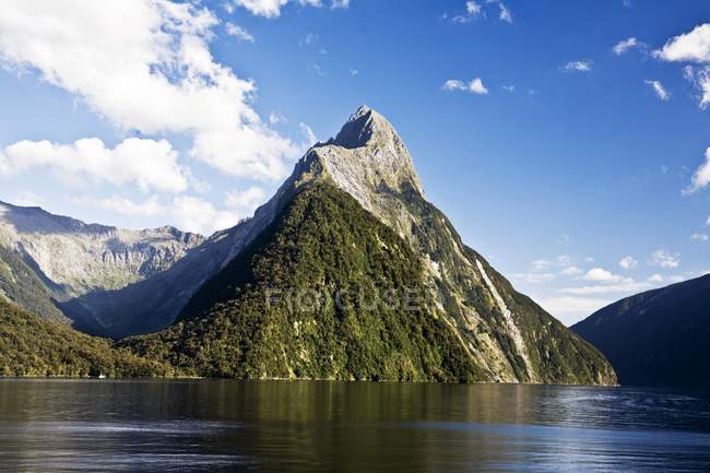 Son milford, Nouvelle-Zélande — Photo de stock