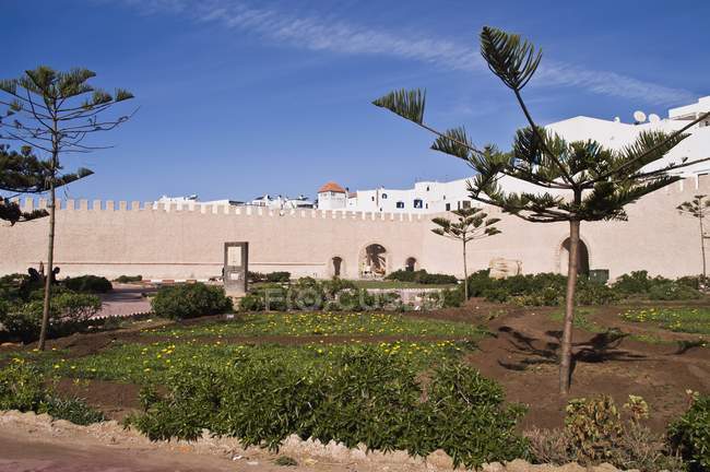 Вид на стену за пределами Медины — стоковое фото