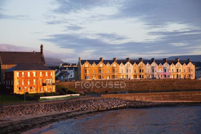 Coastal Irish Town — Stock Photo