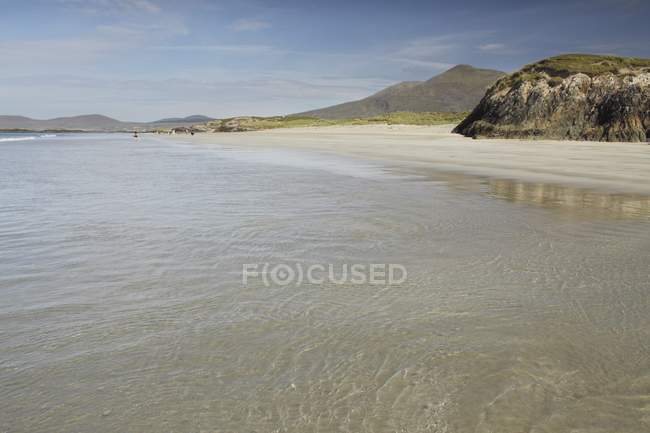 Lettergesh spiaggia sulla penisola Renvyle — Foto stock
