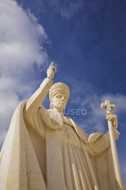 Estátua do Papa Pio — Fotografia de Stock