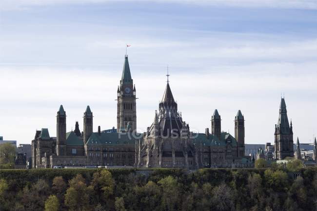 Parliament Buildings in Ottawa — Stock Photo