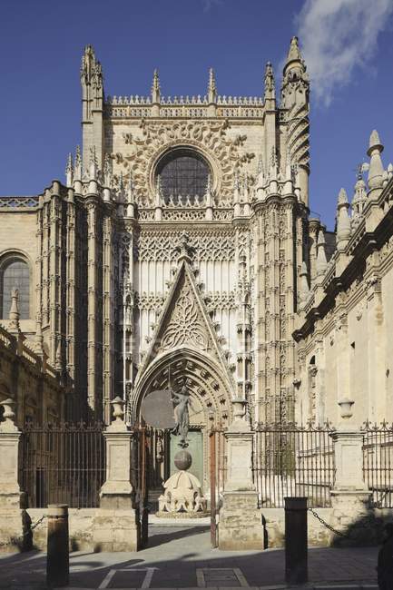 Gothic Cathedral Of Seville — Stock Photo