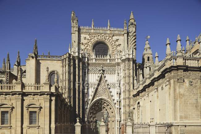 Catedral gótica de Sevilha — Fotografia de Stock