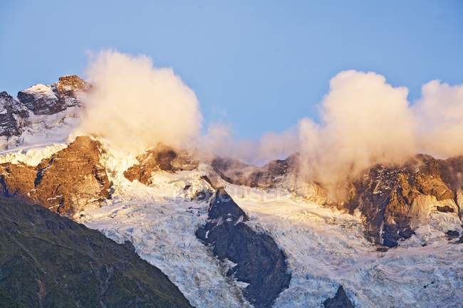 Cordillera Mount Cook, Nueva Zelanda - foto de stock