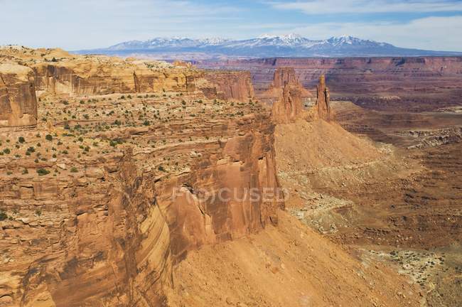 Canyon de canyon de Buck et arc de femme de laveuse — Photo de stock