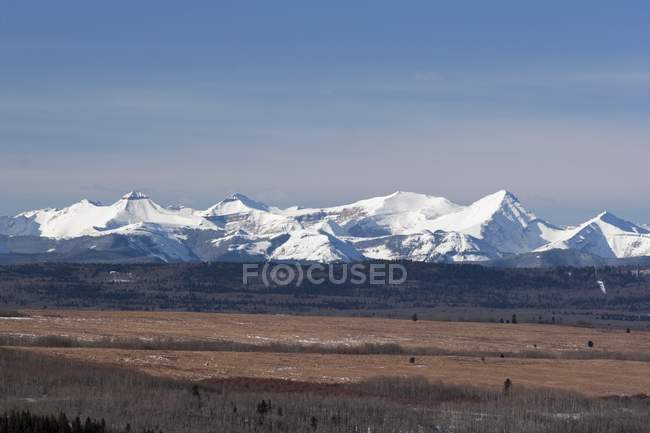 Front Range Mountains — Stock Photo