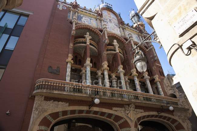 Palau De La Msica Catalana — Stock Photo
