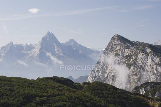 Picco di montagna all'aperto — Foto stock
