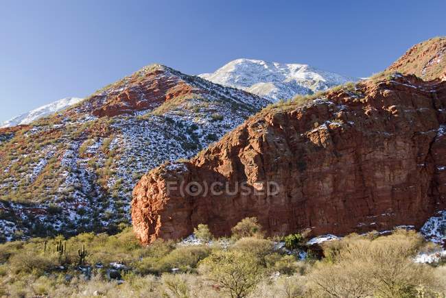 Landscape Of The Argentinian Andes — Stock Photo