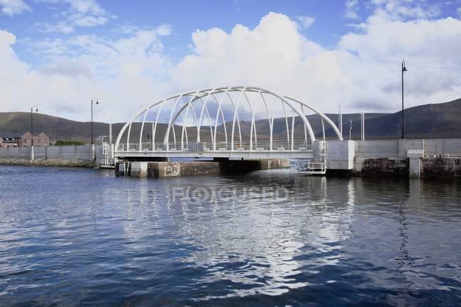 Nouveau et moderne pont sonore Achill — Photo de stock