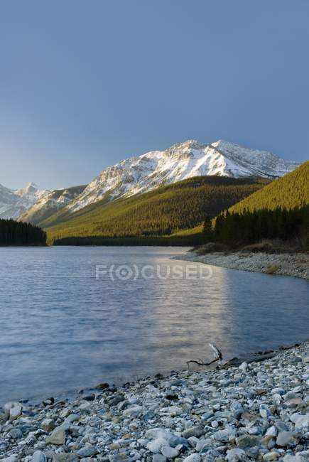 Lago superior al amanecer - foto de stock