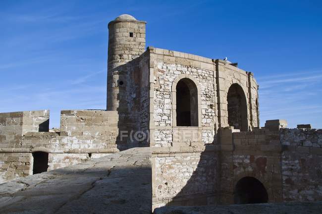 Entlang der Stadtmauern, Marokko — Stockfoto