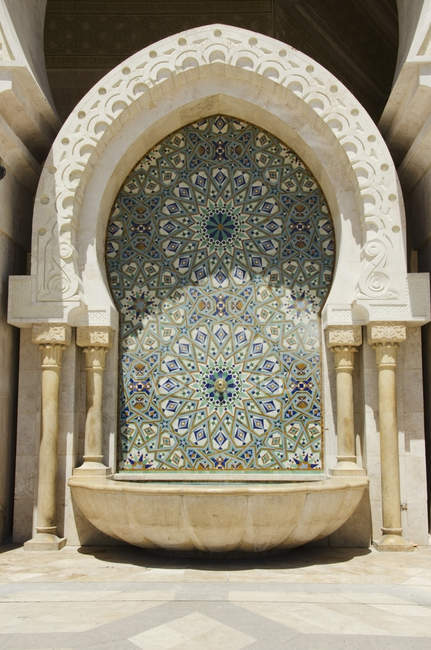 Moschea Hassan II — Foto stock
