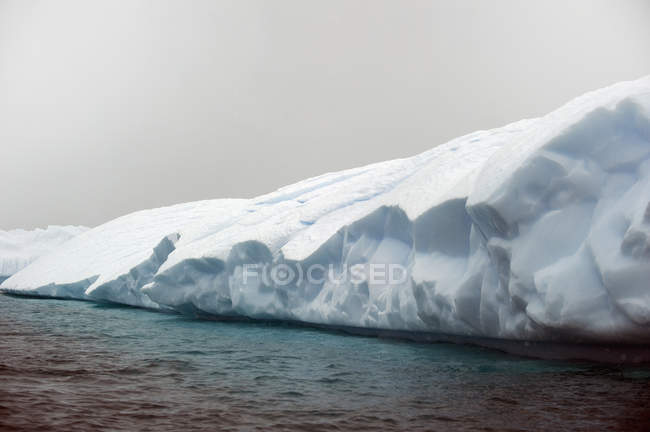 Вид на ледяной покров — стоковое фото
