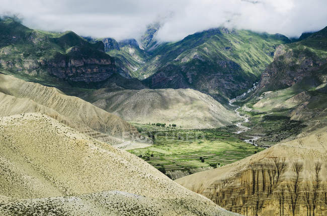 Hermoso paisaje de montaña - foto de stock
