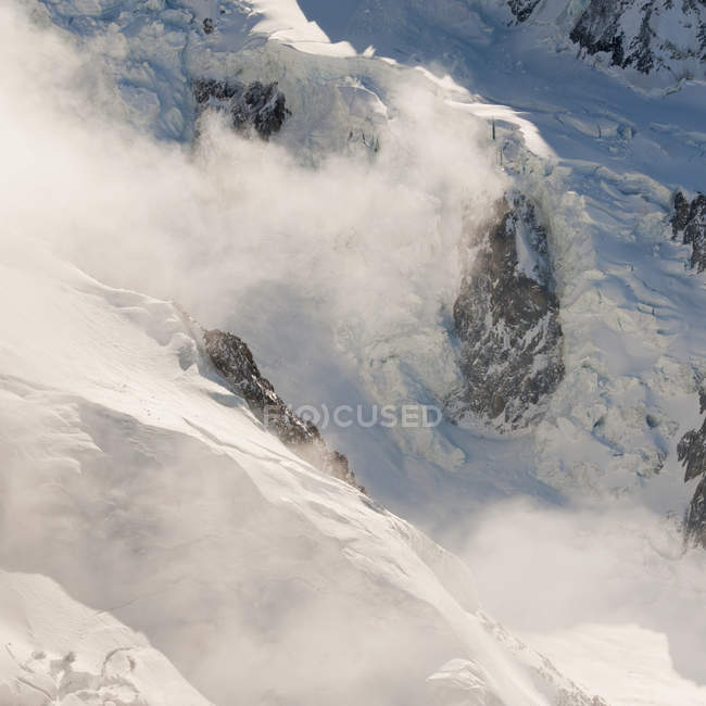 Сніг крита гори — стокове фото