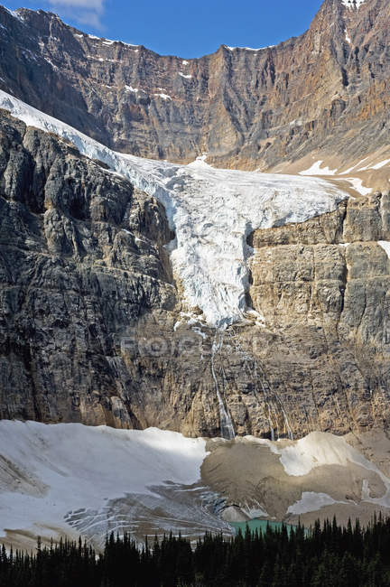 Ледник Ангел в дневное время — стоковое фото