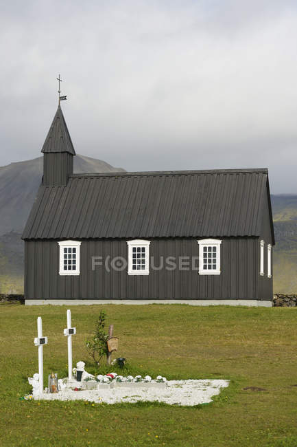 Iglesia Budir; Stadarsveit - foto de stock