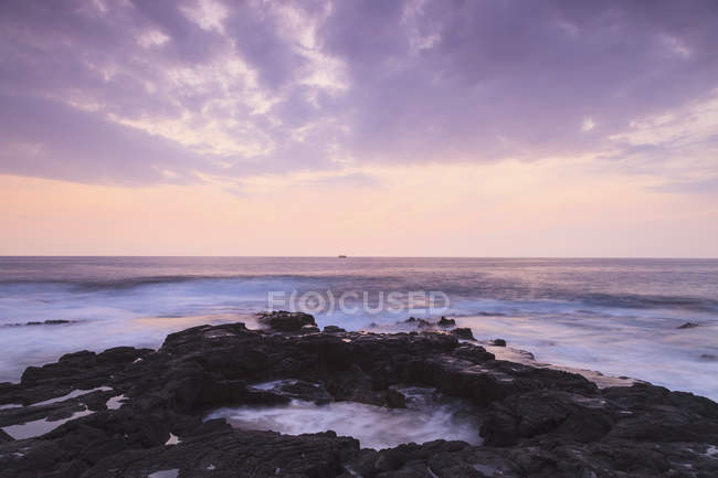 Sunset at kailua-kona — Stock Photo