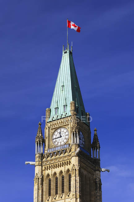 Peace tower parliament buildings — Stock Photo