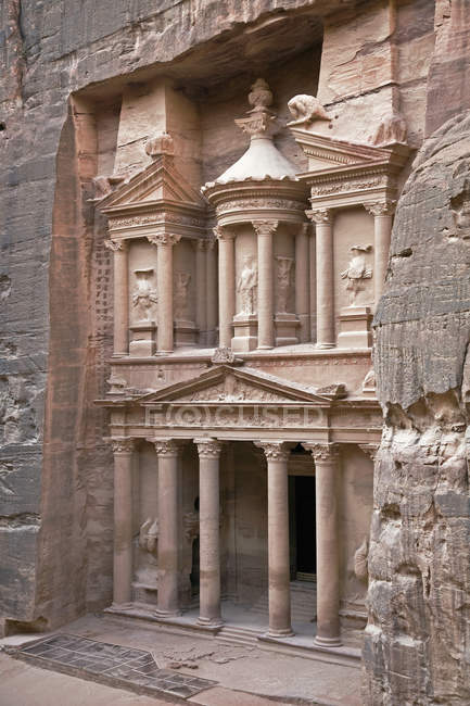 Sítio arqueológico em Petra — Fotografia de Stock