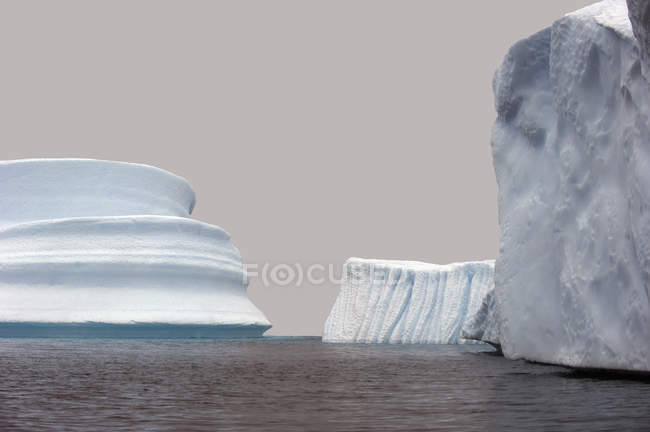 Вид на ледяной покров — стоковое фото