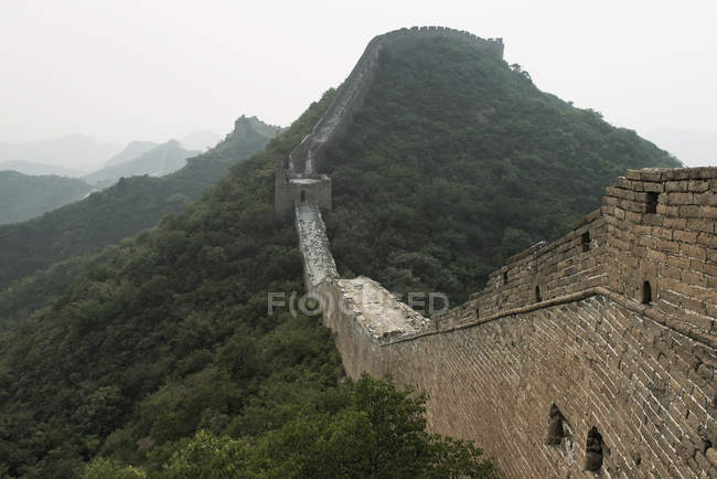 La gran pared de China - foto de stock