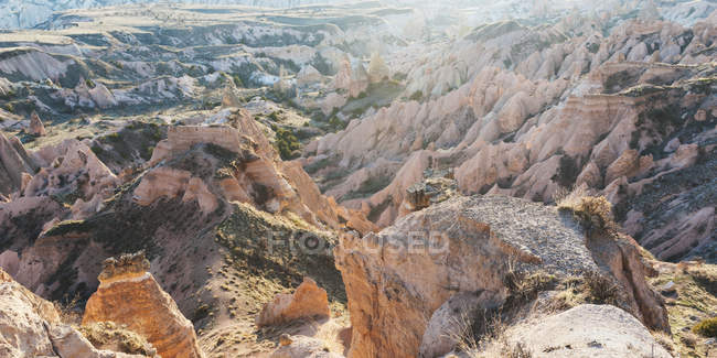 Rugged landscape, Aktepe — Stock Photo