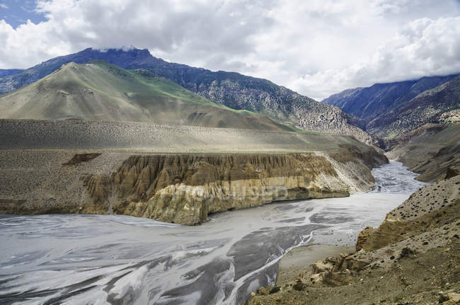 Kali-Gandaki-Flussbett — Stockfoto