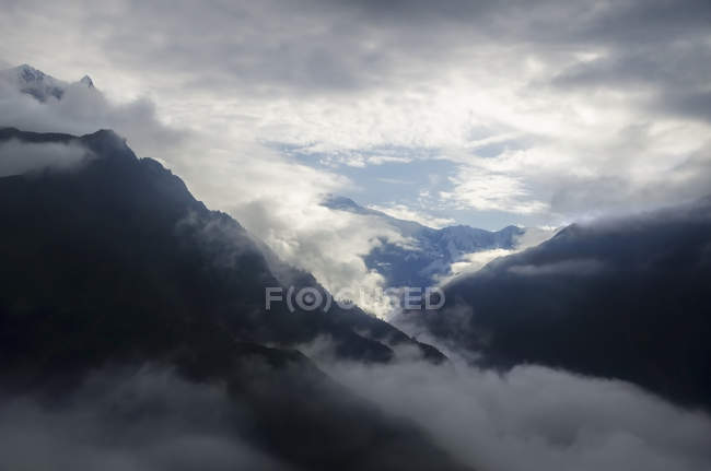 Himalaya montagne, Népal — Photo de stock