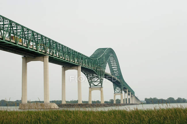 Laviolette Brücke; trois rivieres, — Stockfoto