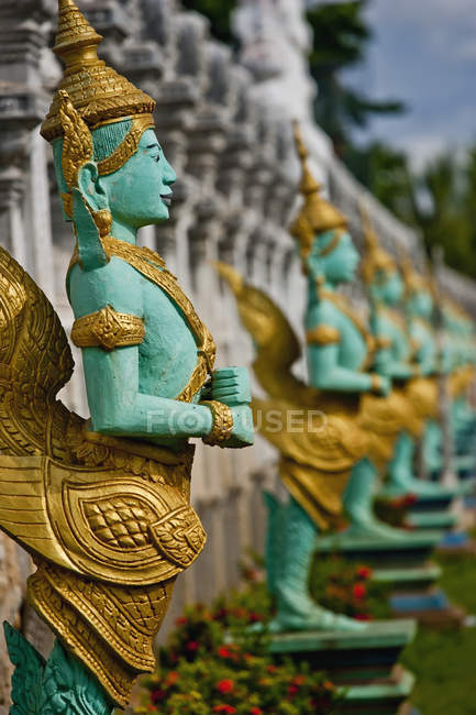 Temple Decorations in Cambodia — Stock Photo