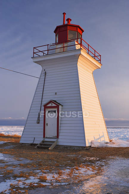Lighthouse, Bonaventure, Gaspesie — Stock Photo