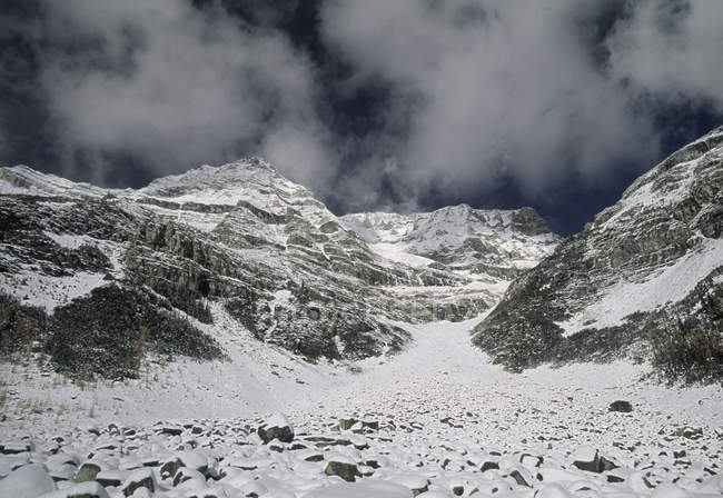 Ebene von sechs Gletschern — Stockfoto