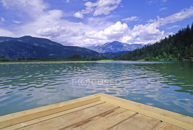 Один Мильна озера, поблизу Пембертон — стокове фото