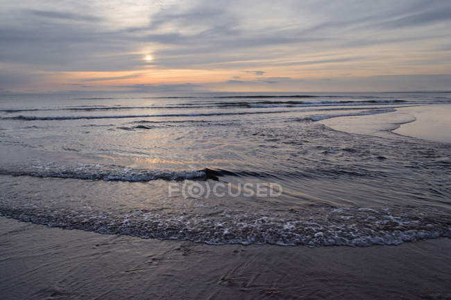 Атлантический океан и пляж на мысе Тернер — стоковое фото